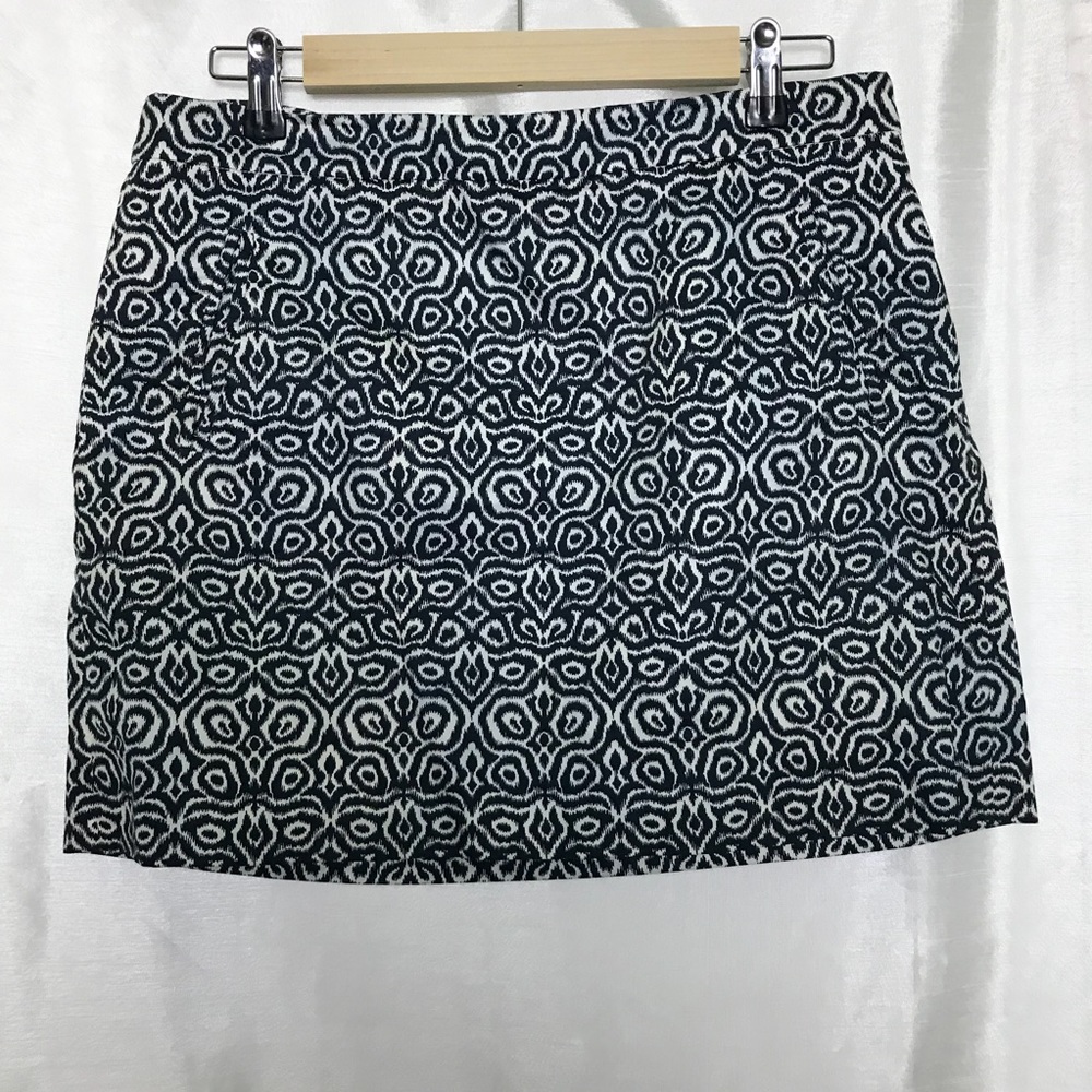 J CREW JAKARTA PRINT MINI SKIRT size 6
